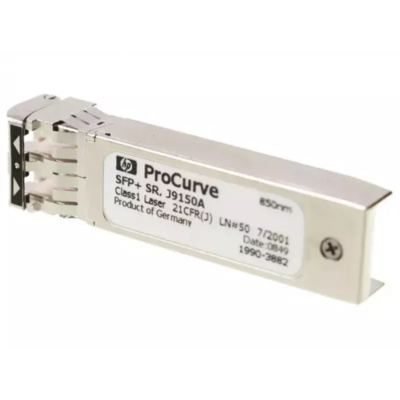 Fiber optic transceiver module HPE X132 10G SFP+ LC SR