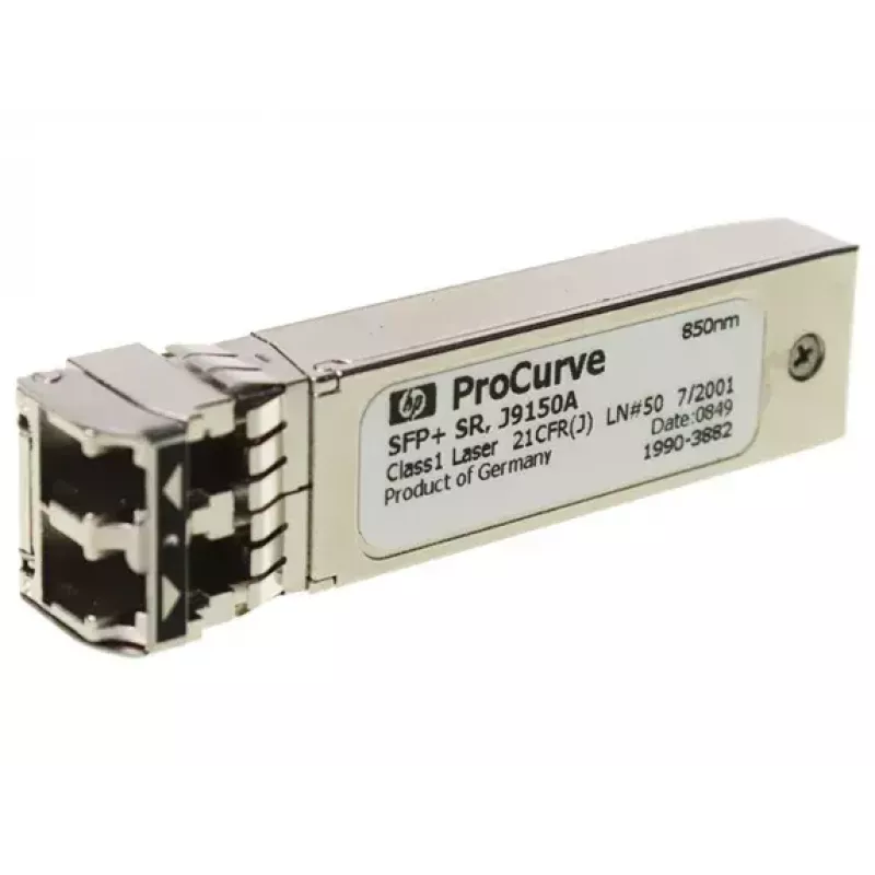 Fiber optic transceiver module HPE X132 10G SFP+ LC SR