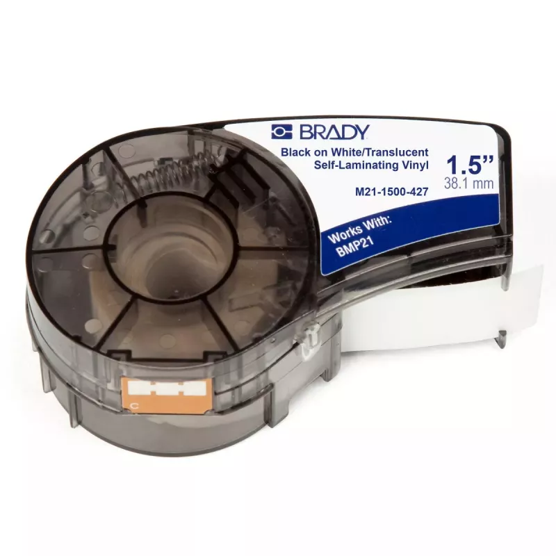 Self-adhesive printer label Brady M21-1500-427