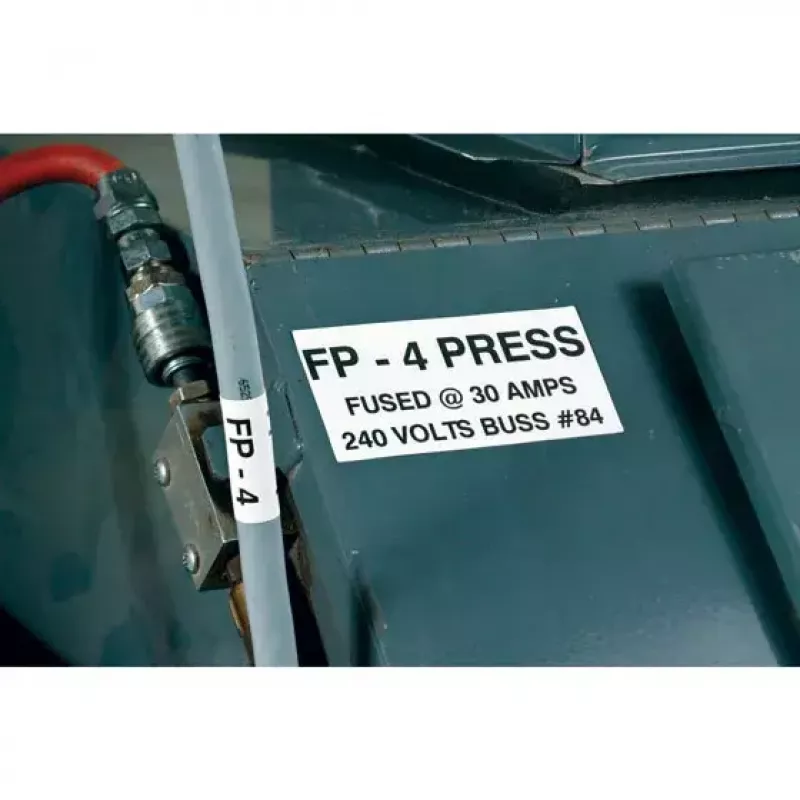 Self-adhesive printer label Brady M21-375-595-WT