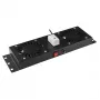 Rack accessory Lanview RAF115BL-UK 1U 2 fans Black