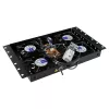 Rack accessory Lanview RAF120BL-UK 1U 4 fans Black