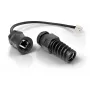 Networking cable QuWireless QRJ45 RJ-45 RJ-45 0.16 m Black