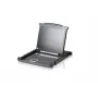 ATEN CL1000M-ATA-2XK07SGG rack console 43.2 cm (17 inch) Black 1U