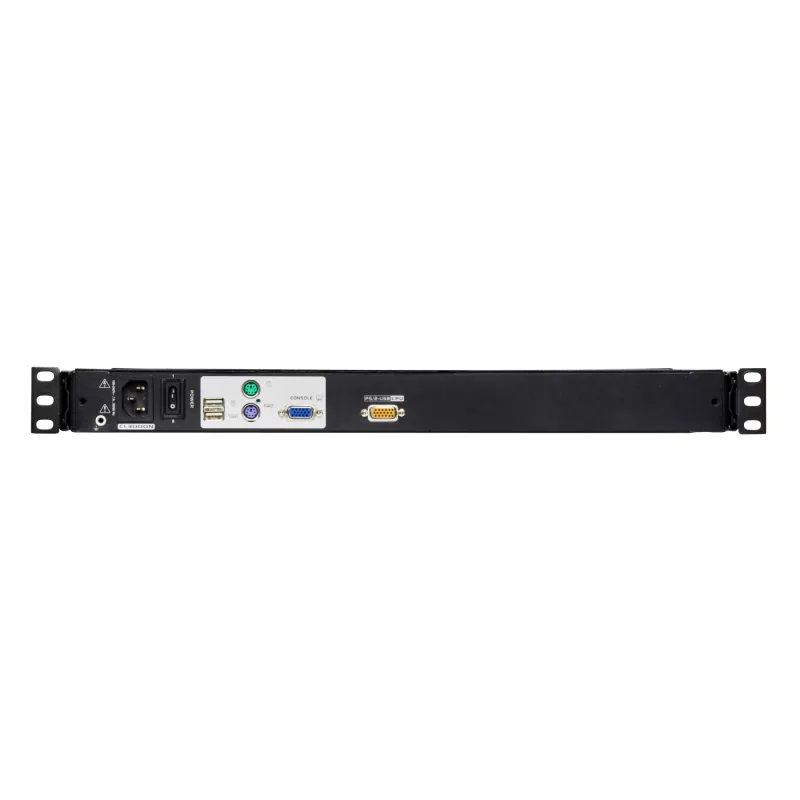 Rack console 19 inch ATEN CL3000N, 48.3 cm LCD 1280×1024, VGA, USB/PS/2 keyboard & mouse, 1U, aluminium black