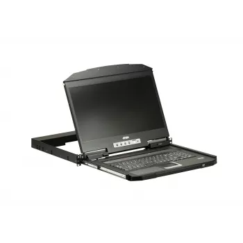 ATEN CL3700NW rack console 47 cm (18.5 inch) 1920 x 1080 pixels Metal, Plastic Black 1U