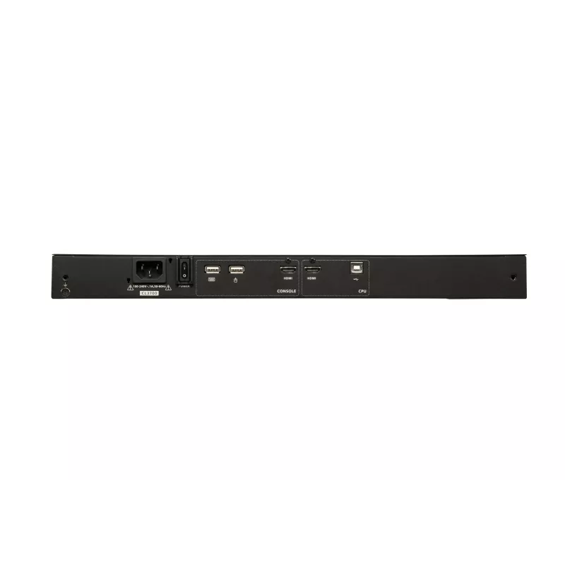 ATEN CL3700NW rack console 47 cm (18.5 inch) 1920 x 1080 pixels Metal, Plastic Black 1U