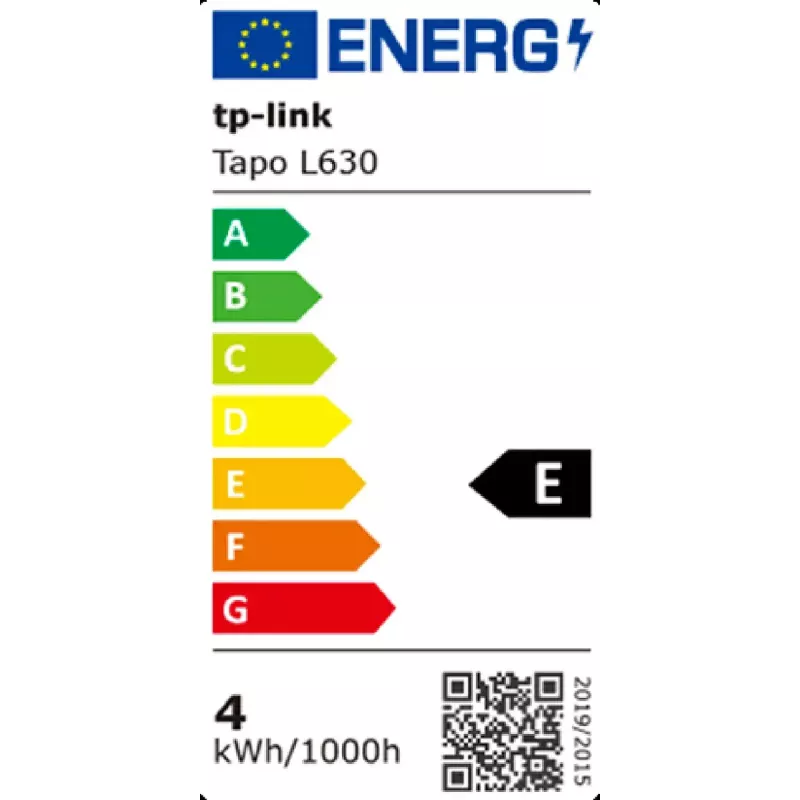 Smart bulb TP-Link Tapo L630 Multicolor Wi-Fi 3.7W 4-pack