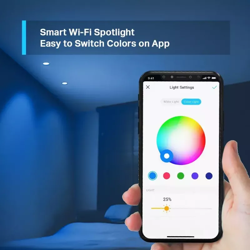 Smart bulb TP-Link Tapo L630 Multicolor Wi-Fi 3.7W 4-pack