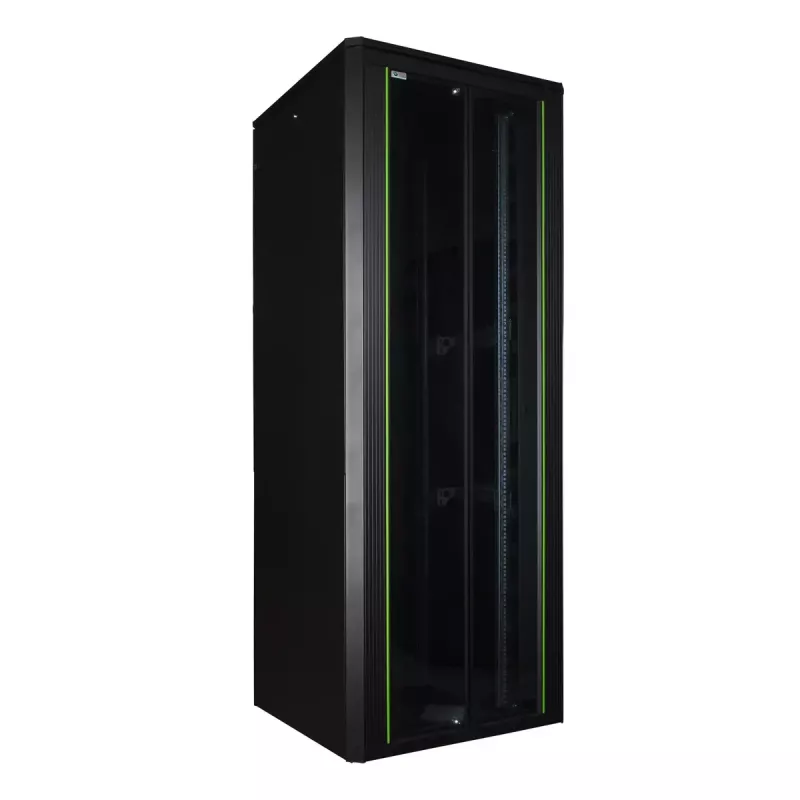 Freestanding rack LOGON RDL42U81BL 42U 600 kg Black