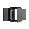 Rack Cabinet Lanview RDL16U66BL 16U Black 600 kg IP20