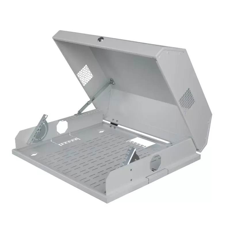 Wall mounted rack Lanview RWSLMWH 8U IP20 White