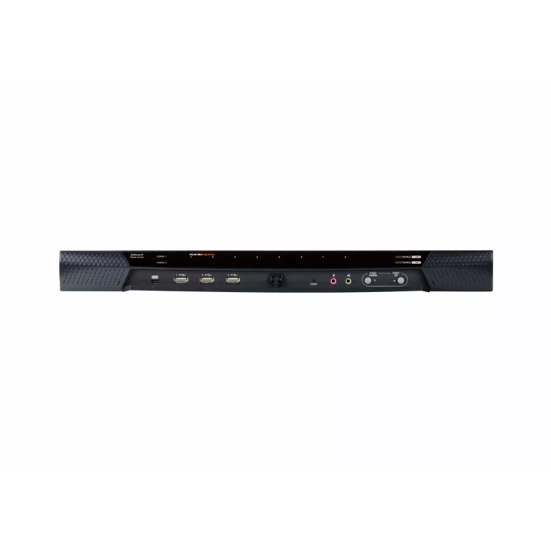 ATEN 8-Port 2-Bus CAT5e/6 KVM Over IP Switch, LUC (Laptop USB Console), with Audio & Virtual Media Support