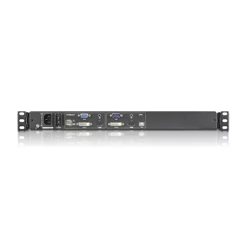 ATEN 17.3 inch Widescreen DVI/HDMI Full HD LCD Console, 43.9 cm (17.3 inch), LCD, USB, USB, DVI-D/HDMI/VGA, US English