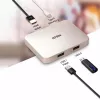 ATEN UH3235 USB-C 4K Ultra Mini Dock with Power Passthrough