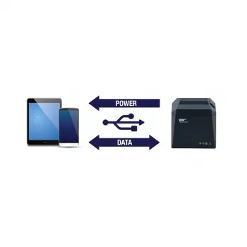POS printer Star Micronics TSP143IV UEWB GY Direct thermal 250 mm/sec Wired Wireless