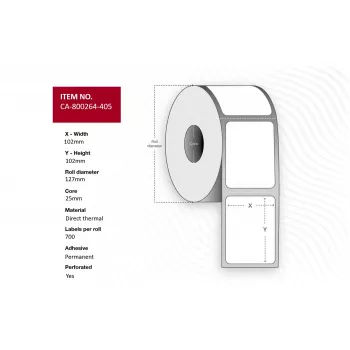 Printer label Capture CA-800264-405 high-quality durable design