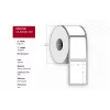 Capture W128432989 White Self-adhesive printer label