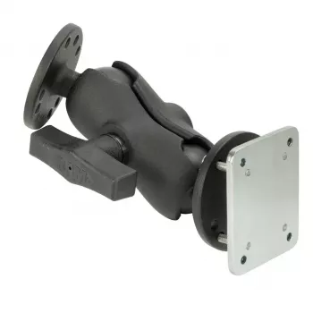 Mounting base RAM Mounts RAM-101-B-225B2U Black 521g