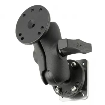 Mounting base RAM Mounts RAM-101-B-225B2U Black 521g
