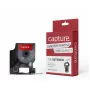 Label-making tape Capture CA-S0720530 Black on white D1 1.2 cm 7 m