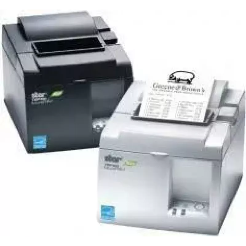 Thermal POS receipt printer Star Micronics TSP143IIIBI2 203 dpi with auto cutter, grey