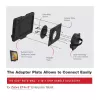 Handle RAM Mounts GDS Roto-Mag Black Composite 8 inch