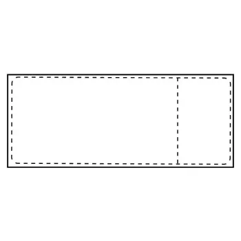 Capture SHIPLABEL105X251-C76R printer label