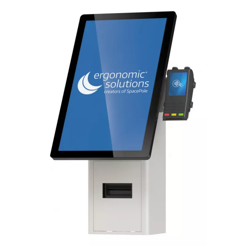 Wall-mounted Self Service Kiosk mount ergonomic solutions SPK402-02 — wall bracket for self-service terminals