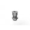 Vivolink VLDG22 desk cable grommet, 22 mm, black/aluminium