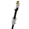 Vivolink VLDG22 desk cable grommet, 22 mm, black/aluminium