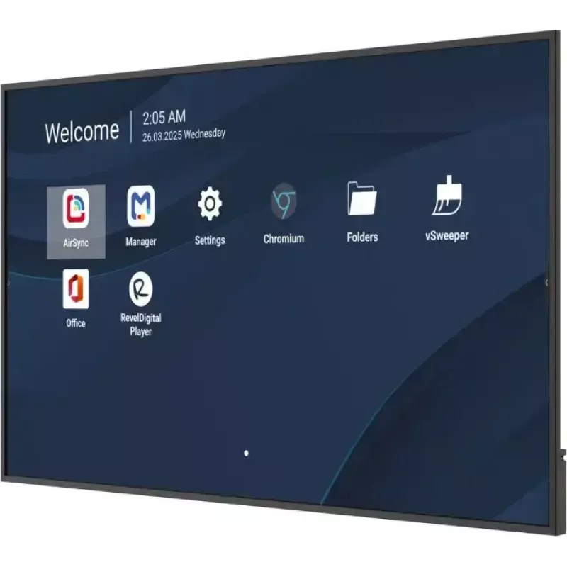 Viewsonic 75 inch 4K Commercial Display with ProAV Integration
