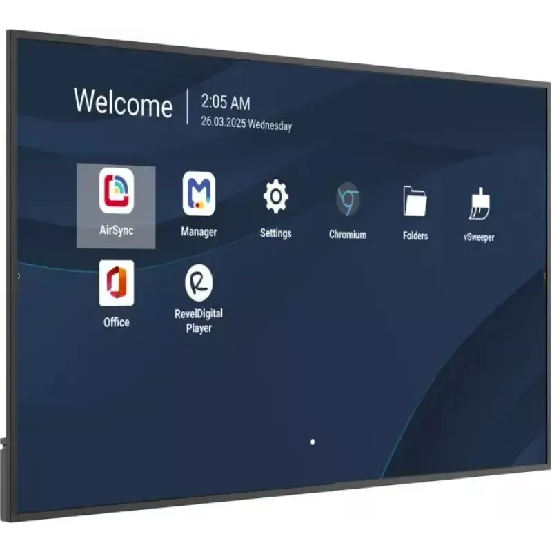 Viewsonic 75 inch 4K Commercial Display with ProAV Integration