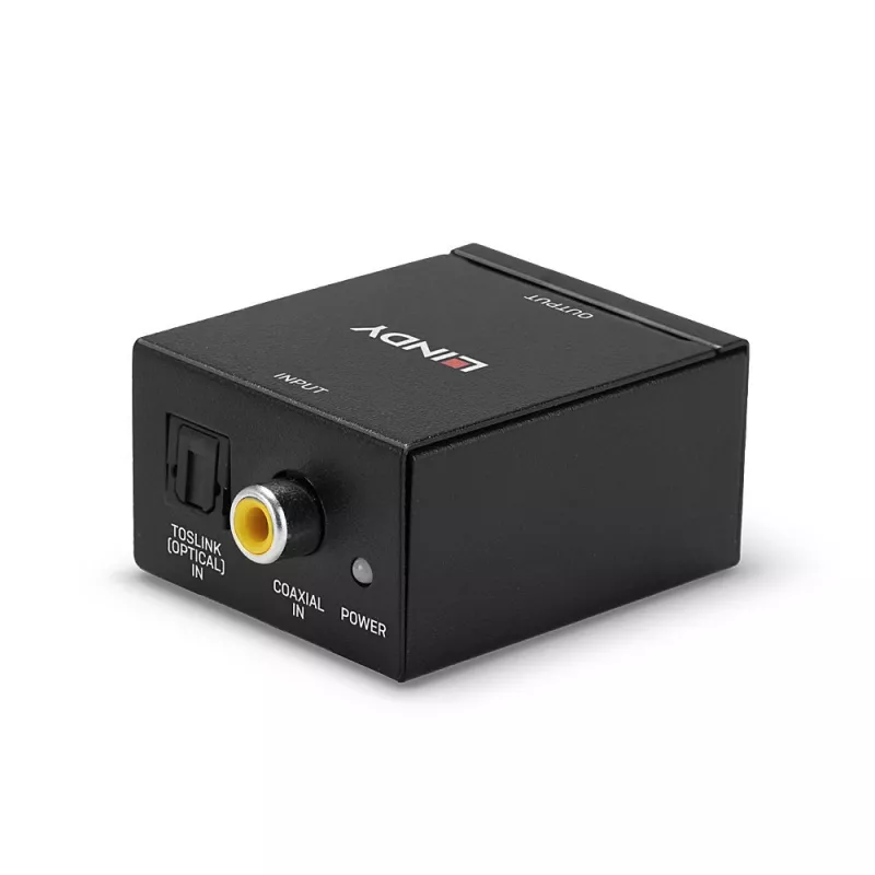 Lindy TosLink (Optical) and Coaxial to Phono DAC