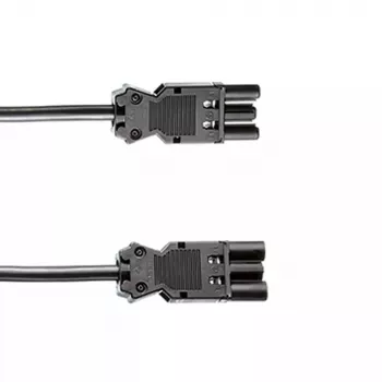 Power cable Bachmann 375.0053 Black 5 m GST18 H05VV-F 3G1.5