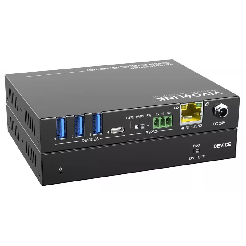 KVM extender Vivolink VLUSB3EXT100D USB 3.0 100m