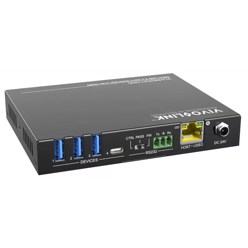 KVM extender Vivolink VLUSB3EXT100D USB 3.0 100m