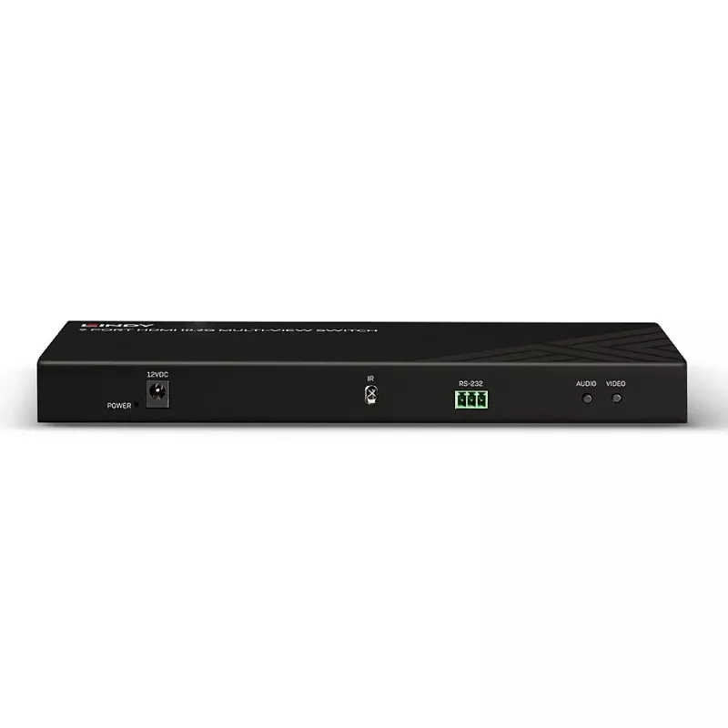 Lindy 9 Port HDMI 10.2G Multi-view Switch Black 30Hz