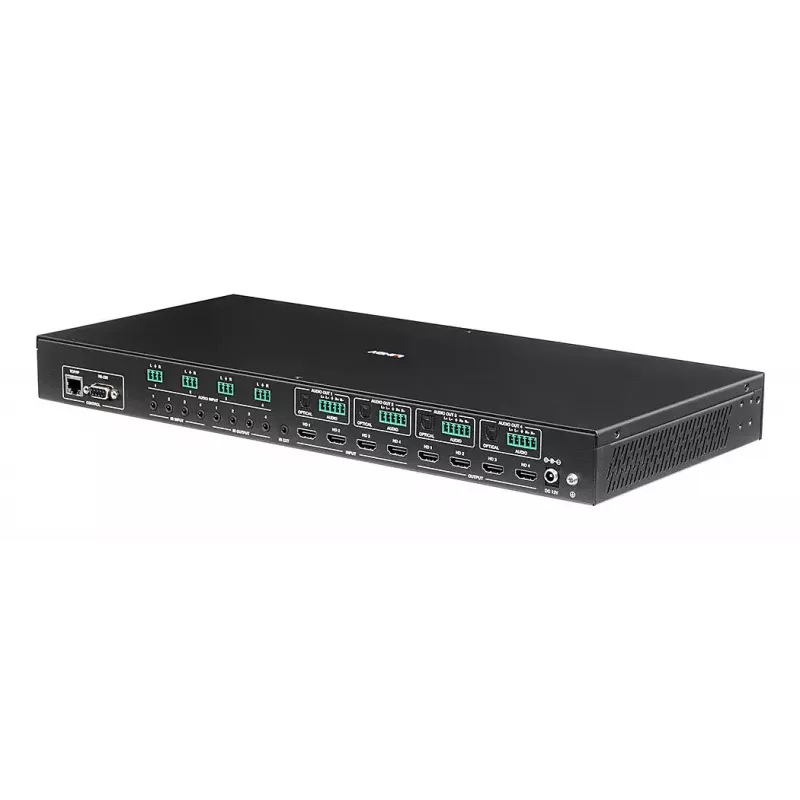 AV matrix switcher Lindy 4x4 HDMI 4K60 3840x2160 18 Gbit/s