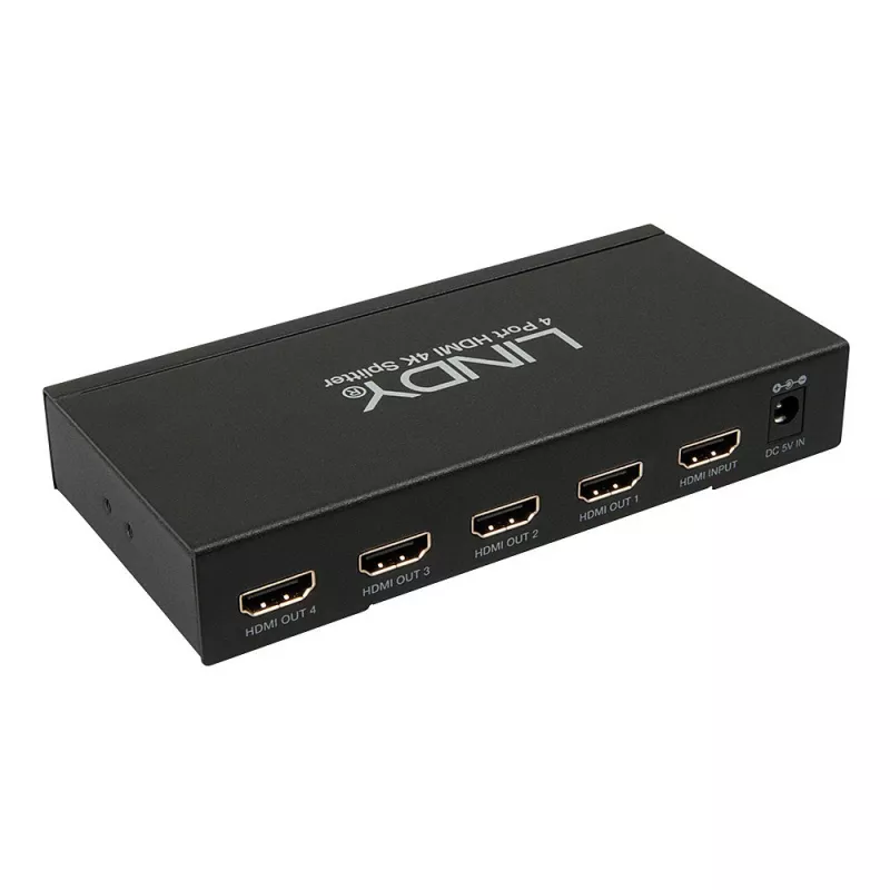 HDMI Splitter Lindy 4 Port HDMI 10.2G Splitter
