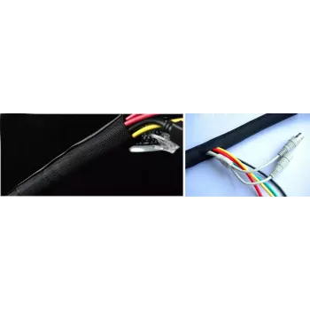 Vivolink VLSC3825000B cable organizer Cable sock Black 1 pc(s)
