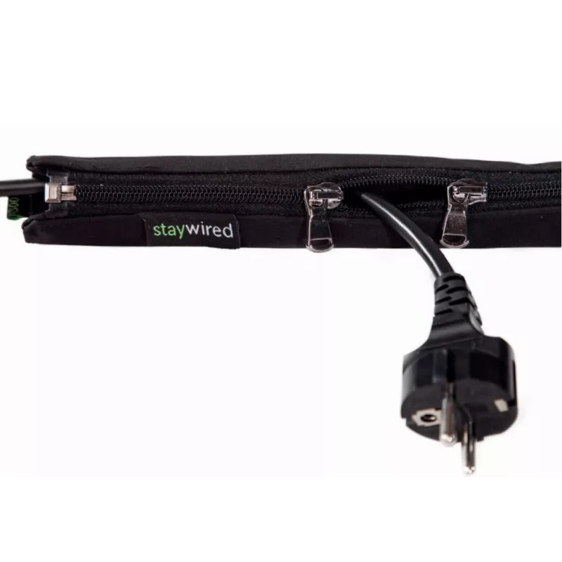 Vivolink PROZIPSLEEVE0.8 cable sleeve Black 2.2 cm