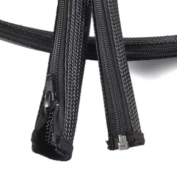 Cable Sleeve Vivolink PROZIPSLEEVE2018 Black Polyester 2cm 1800mm