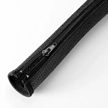 Cable Sleeve Vivolink PROZIPSLEEVE2028 Black Polyester 2cm 2800mm