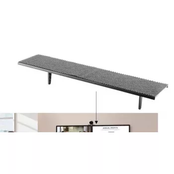 Vivolink VLMPS2 AV equipment shelf Black Wood