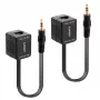 AV transmitter & receiver Lindy 500m Cat.6 3.5mm Analogue Audio Extender