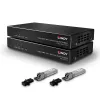 AV transmitter & receiver Lindy 300m Fibre Optic HDMI 18G & IR Extender