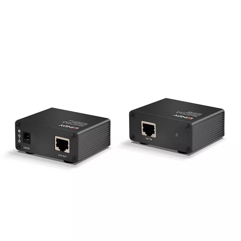 AV transmitter & receiver Lindy 150m Cat.6 TosLink and Coaxial Digital Audio Extender