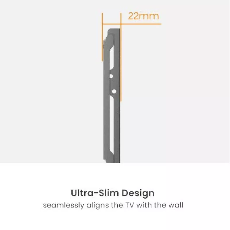 Wall monitor mount VivoLink WALL-SMALL — compact fixed bracket for small screens