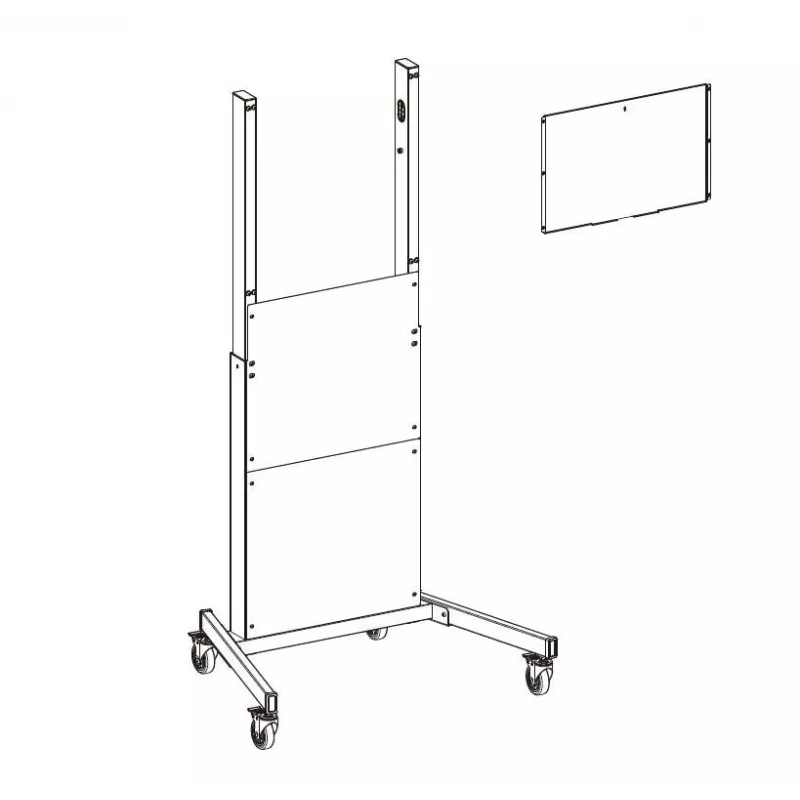 Monitor Mount Vivolink VLFS-FLEXI Adjustable Height VESA Compatible